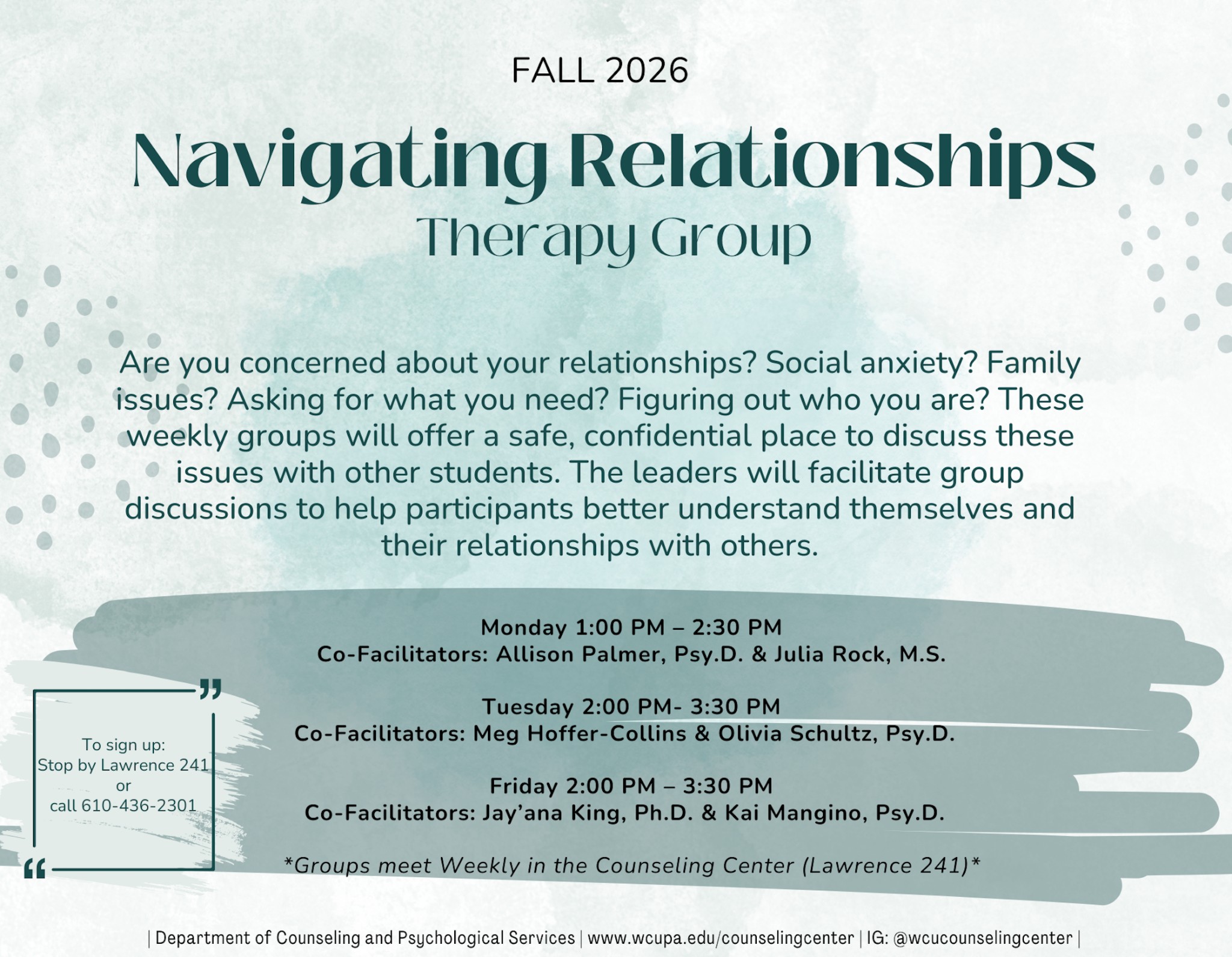 Navigating Relationship Group