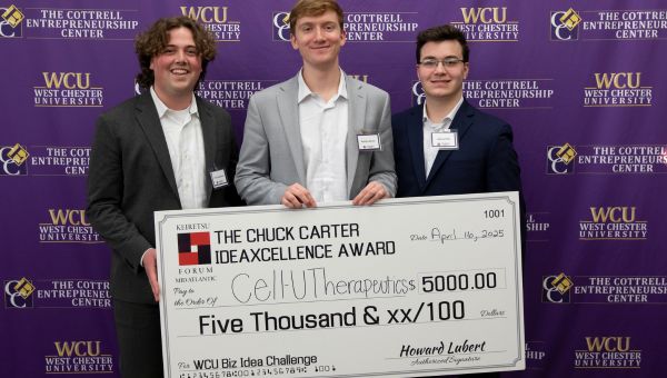 Student winners of Business Idea Competition