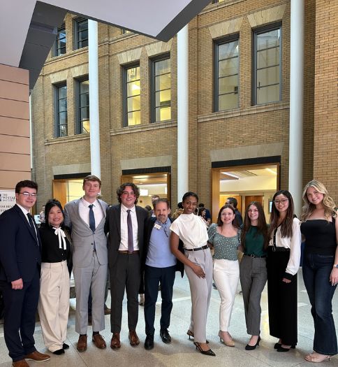 WCU students at Wistar Institute Competition