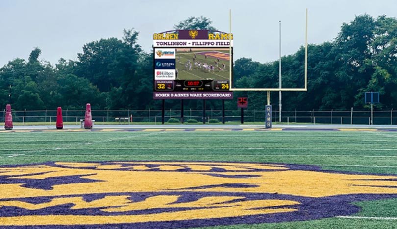 Farrell Fields new scoreboard