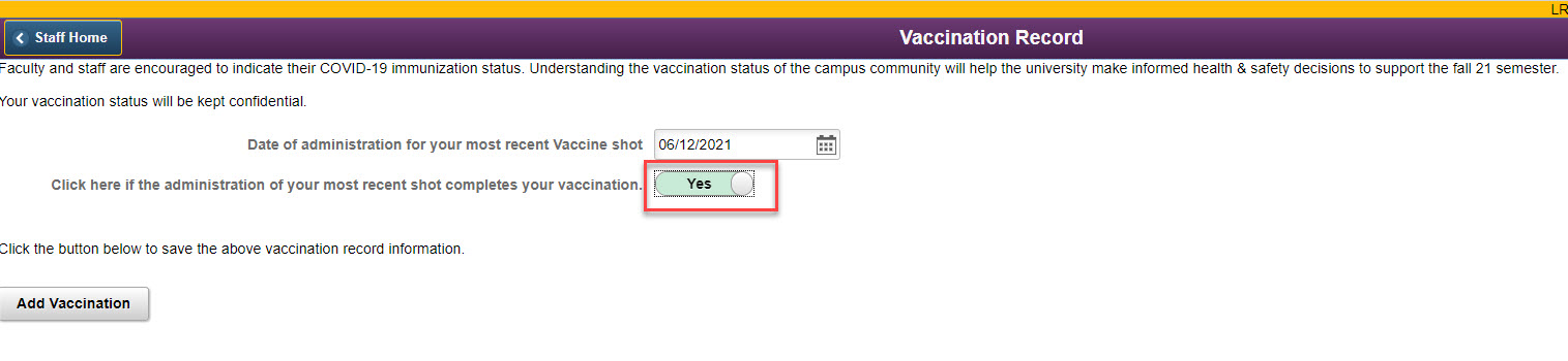 Vaccination Record 3