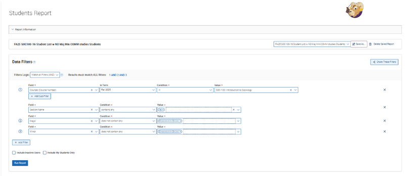 Email/Text Students in a Course Section 2