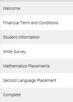 Furstyear journey exampe
