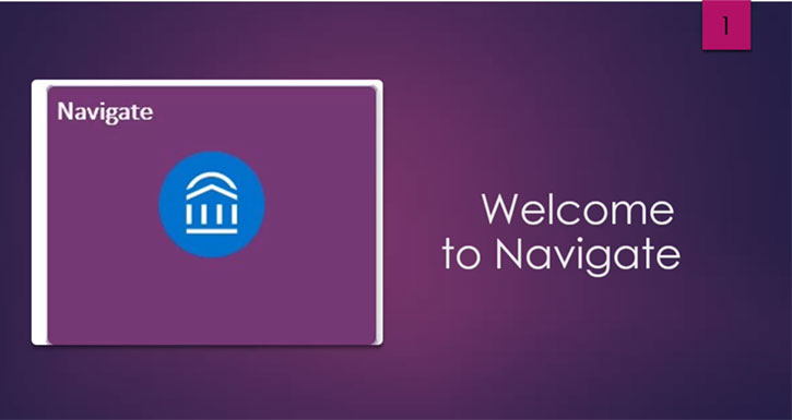 Welcome to Navigate Video Thumbanil