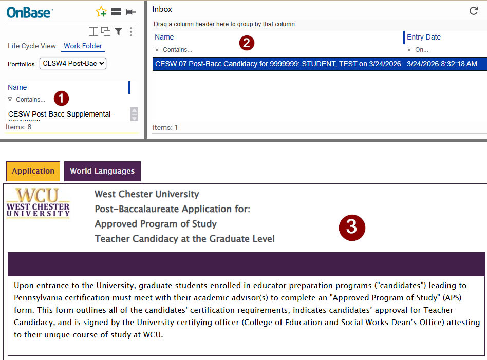 CESW4 Faculty Review queue