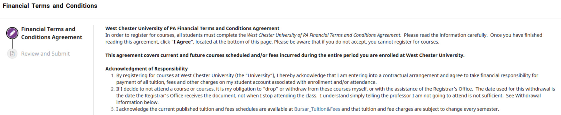 Terms and Conditions