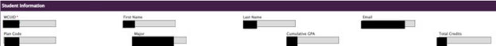 Student Information