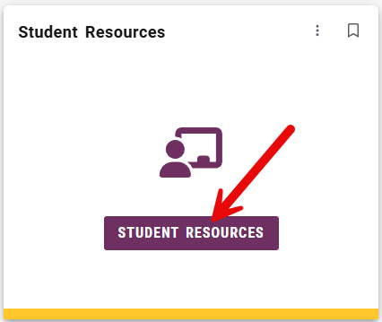 Student Resources button