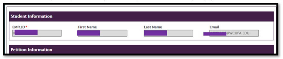 ID, First Name, Last Name, and Email address pre-populated