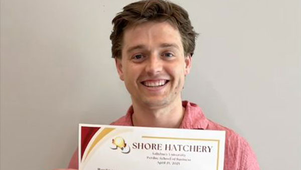 WEST CHESTER UNIVERSITY ALUMNUS JAKE HENRY WINS FIRST PLACE AT SALISBURY UNIVERSITY'S PRESTIGIOUS SHORE HATCHERY COMPETITION