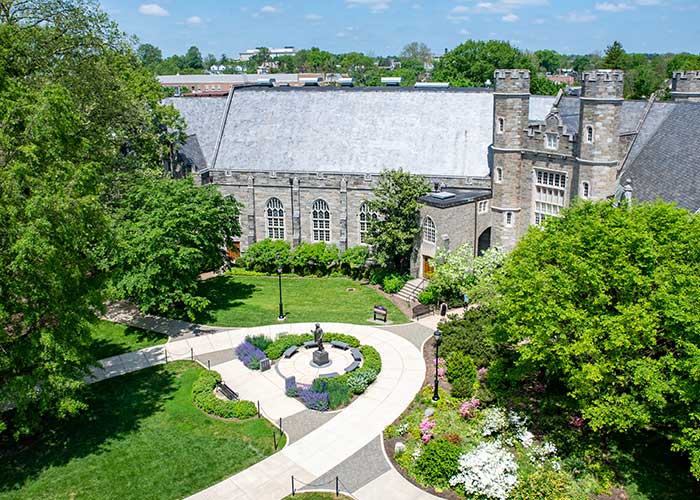 WCU Aerial Campus view