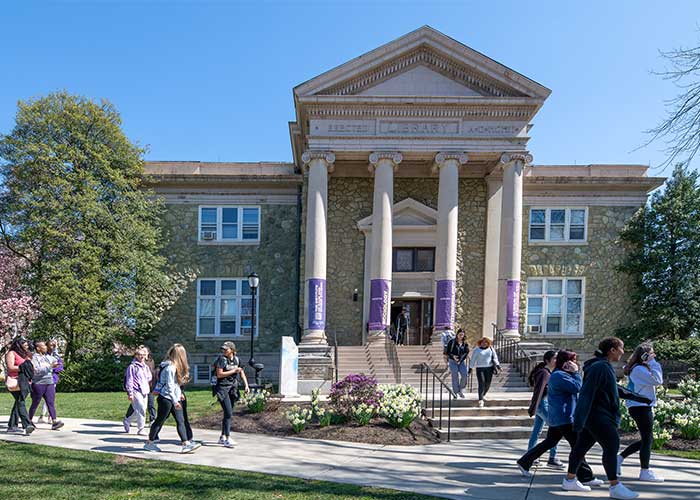 WCU Aerial Campus view