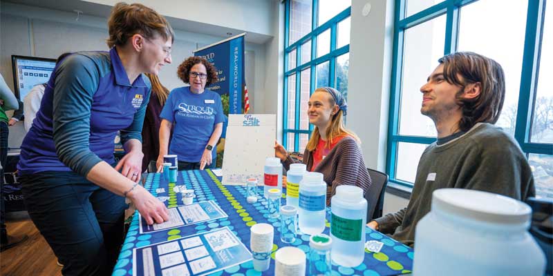 Students Assist in Winter Salt Stream Snapshot