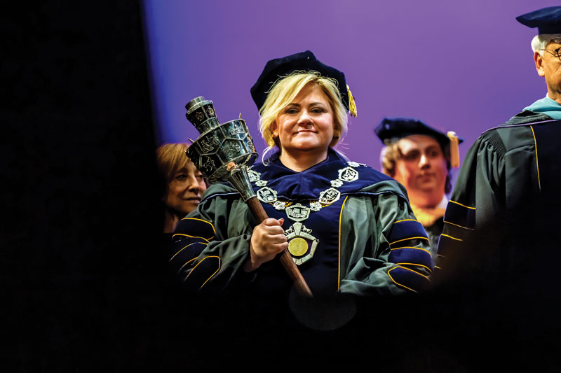 President Laurie Bernotsky