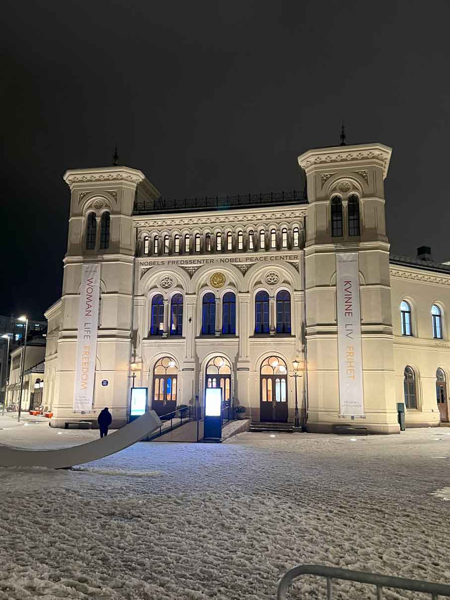 Snapshot of Nobels Fredssenter Nobel Peace center