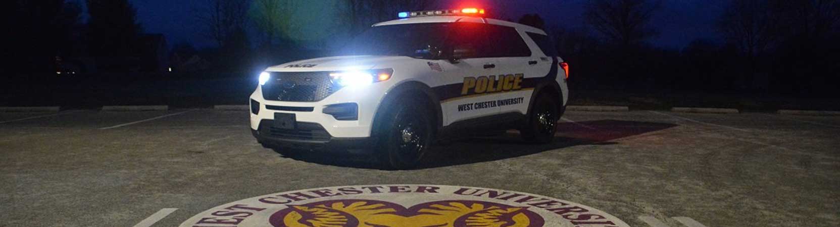 Decorative image of plice car