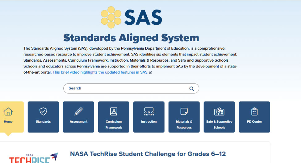 PD Center Button is the Last Button Option on the HomeScreen