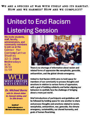 CCS United to End Racism Listening Session