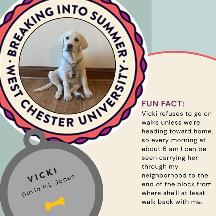 WCU Employee's Dog - Vicki
