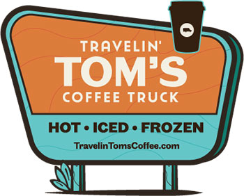 Travelin Toms Coffee Truck logo
