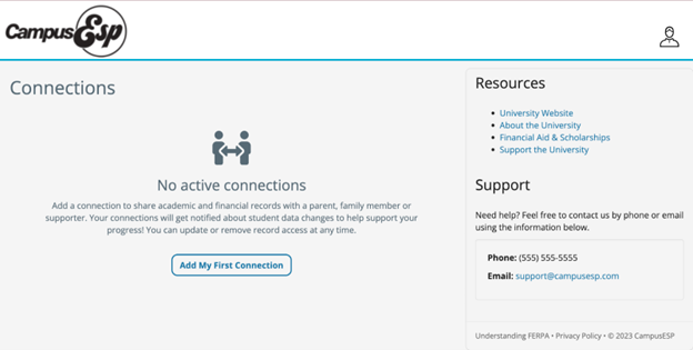 CampusESP FERPA Module Information for Students 7