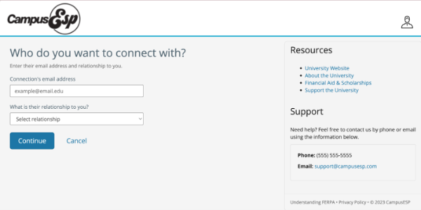 CampusESP FERPA Module Information for Students 8