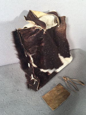 Cowhide bag