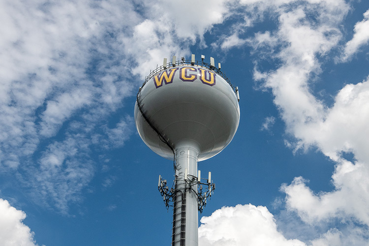 WCU watertower