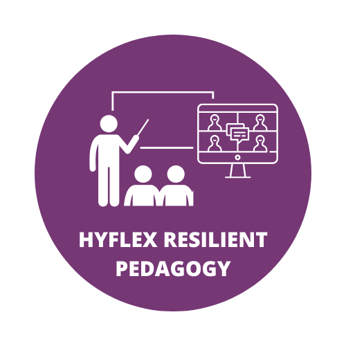 hyflex resilient pedagogy icon