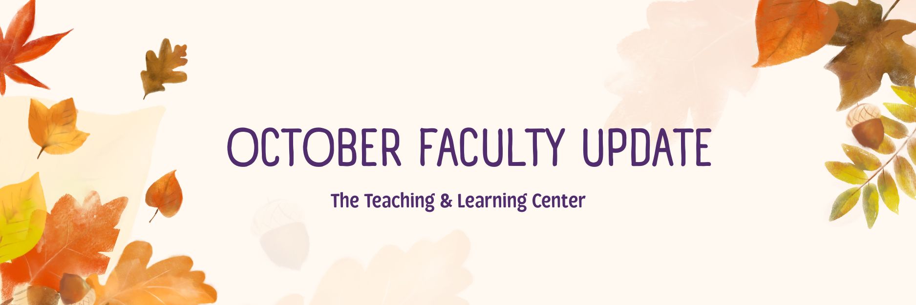Ocbtober 2026 newletter banner