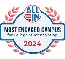 Most Engaged Campus for College Student Voting 2024