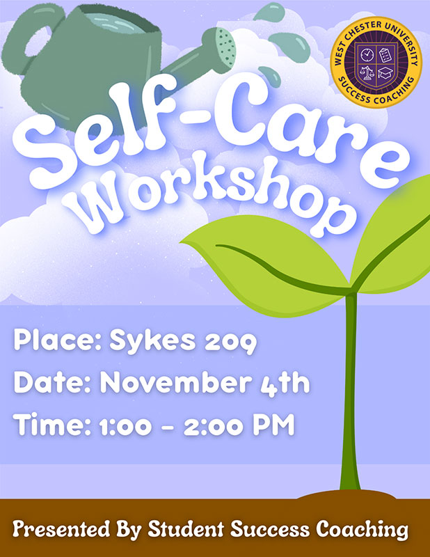 Self care workshop flyer